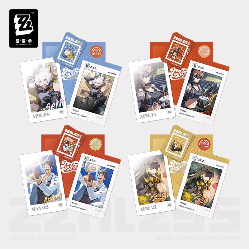 Pre-order] Zenless Zone Zero - Birthday Commemorative Card Set Vol