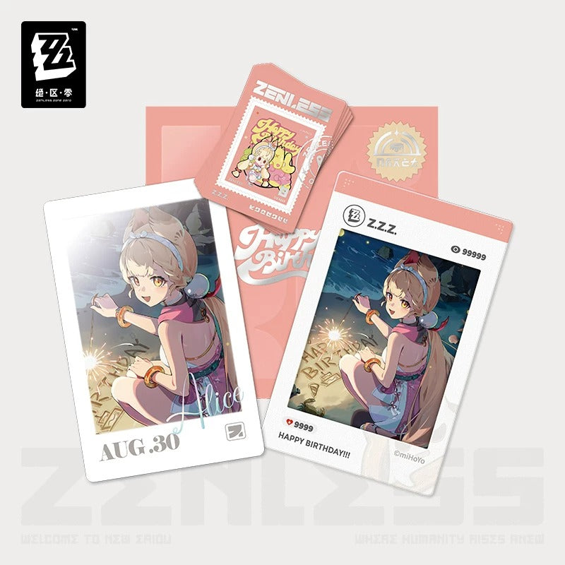 Pre-order] Zenless Zone Zero - Birthday Commemorative Card Set Vol