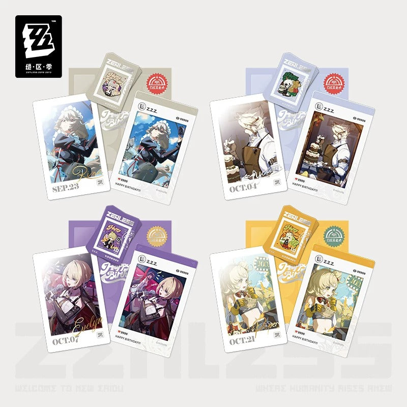 Pre-order] Zenless Zone Zero - Birthday Commemorative Card Set Vol