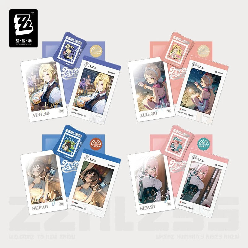 Pre-order] Zenless Zone Zero - Birthday Commemorative Card Set Vol