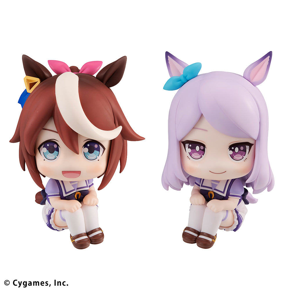 Nekotwo [Pre-order] Uma Musume: Pretty Derby - Look Up Tokai Teio & Mejiro McQueen(With Gift) Mini Figure MegaHouse