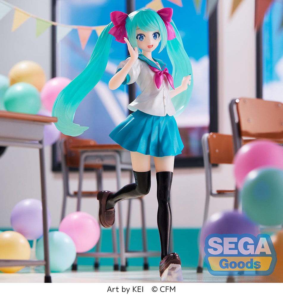 Nekotwo [Pre-order] Hatsune Miku - Hatsune Miku(16th Anniversary KEI Ver.) Luminasta Prize Figure SEGA