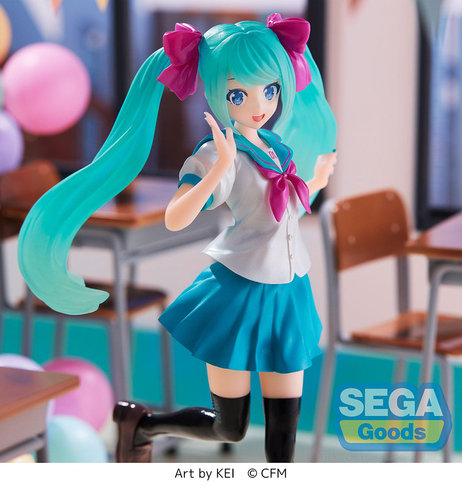 Nekotwo [Pre-order] Hatsune Miku - Hatsune Miku(16th Anniversary KEI Ver.) Luminasta Prize Figure SEGA