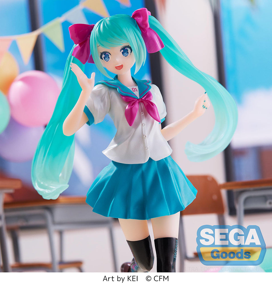 Nekotwo [Pre-order] Hatsune Miku - Hatsune Miku(16th Anniversary KEI Ver.) Luminasta Prize Figure SEGA