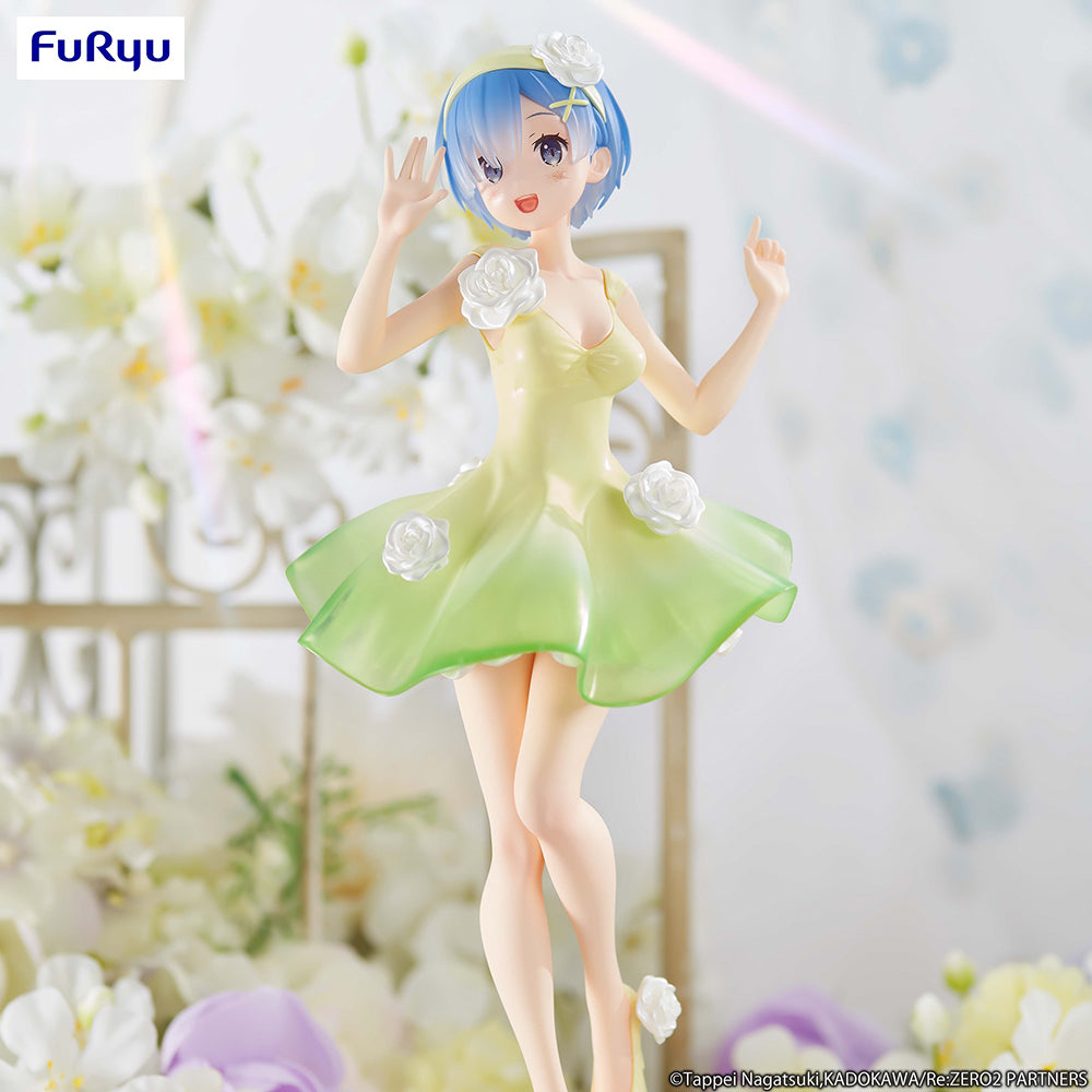 Nekotwo [Pre-order] Re:ZERO Starting Life in Another World - Rem(Flower Dress Ver.) Trio-Try-iT Prize Figure FuRyu Corporation