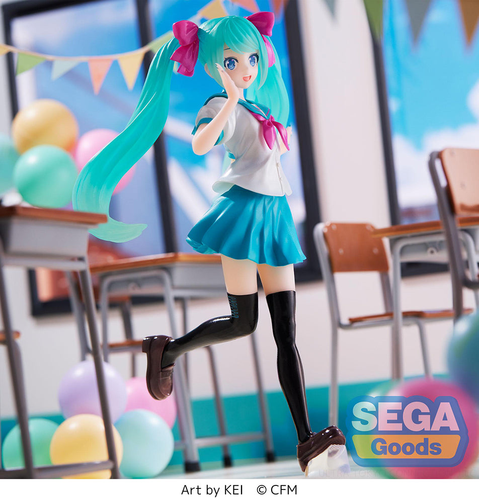 Nekotwo [Pre-order] Hatsune Miku - Hatsune Miku(16th Anniversary KEI Ver.) Luminasta Prize Figure SEGA