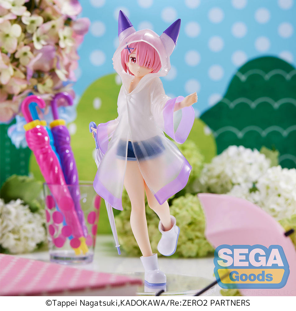 Nekotwo [Pre-order] Re:ZERO -Starting Life in Another World - Ram(Raincoat Ver.) Day After The Rain Prize Figure SEGA