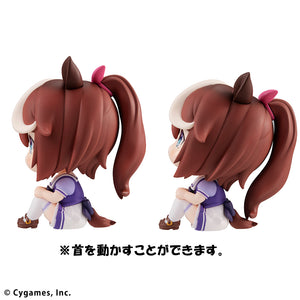 Nekotwo [Pre-order] Uma Musume: Pretty Derby - Look Up Tokai Teio & Mejiro McQueen(With Gift) Mini Figure MegaHouse
