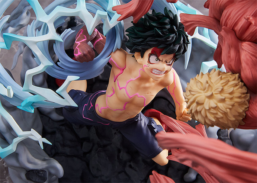 Nekotwo [Pre-order] My Hero Academia - Izuku Midoriya vs. Muscular Super Situation Complete Painted Plastic Figure Tomy