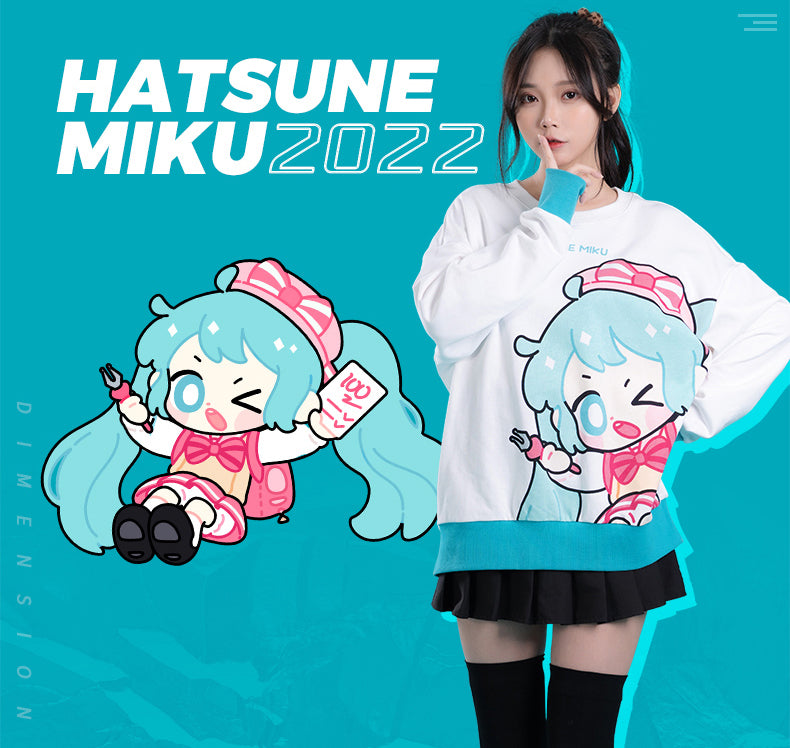 Nekotwo Hatsune Miku - Hatsune Miku 2022 White Sweater Moeyu