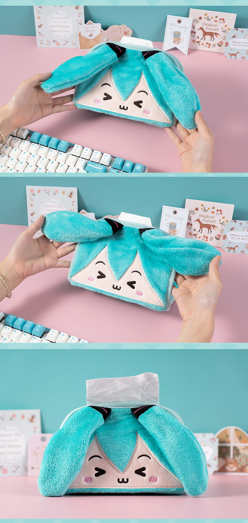 Nekotwo [Pre-order]Hatsune Miku - Hatsune Miku Wink Tissue Box Moeyu