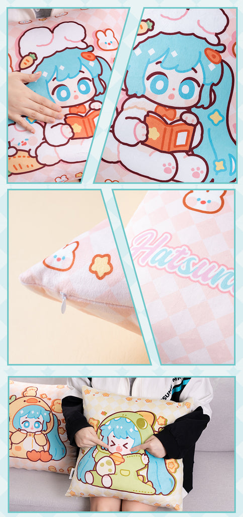 Nekotwo [Pre-order]Hatsune Miku - Hatsune Miku Pajama Party Throw Pillow Moeyu