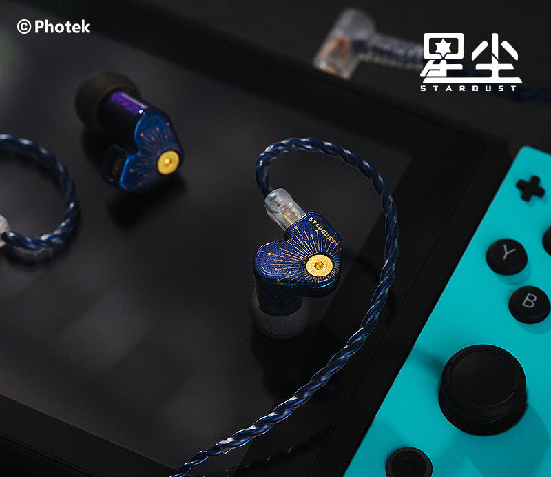 Nekotwo Medium5 - Stardust Moondrop Blessing In-Ear Monitor (IEM) Earphone Moeyu