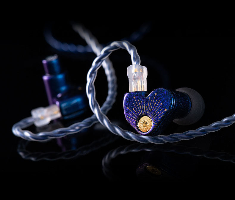 Nekotwo Medium5 - Stardust Moondrop Blessing In-Ear Monitor (IEM) Earphone Moeyu