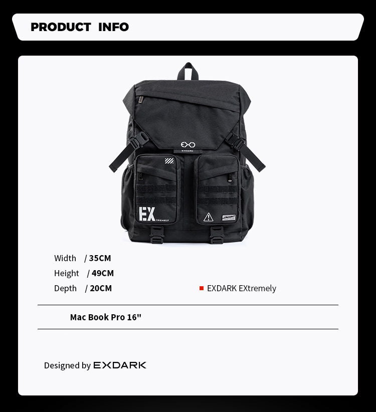 EXDARK - EXDARK Original Extremely Series Backpack Moeyu - Nekotwo
