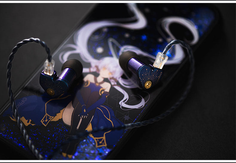 Nekotwo Medium5 - Stardust Moondrop Blessing In-Ear Monitor (IEM) Earphone Moeyu