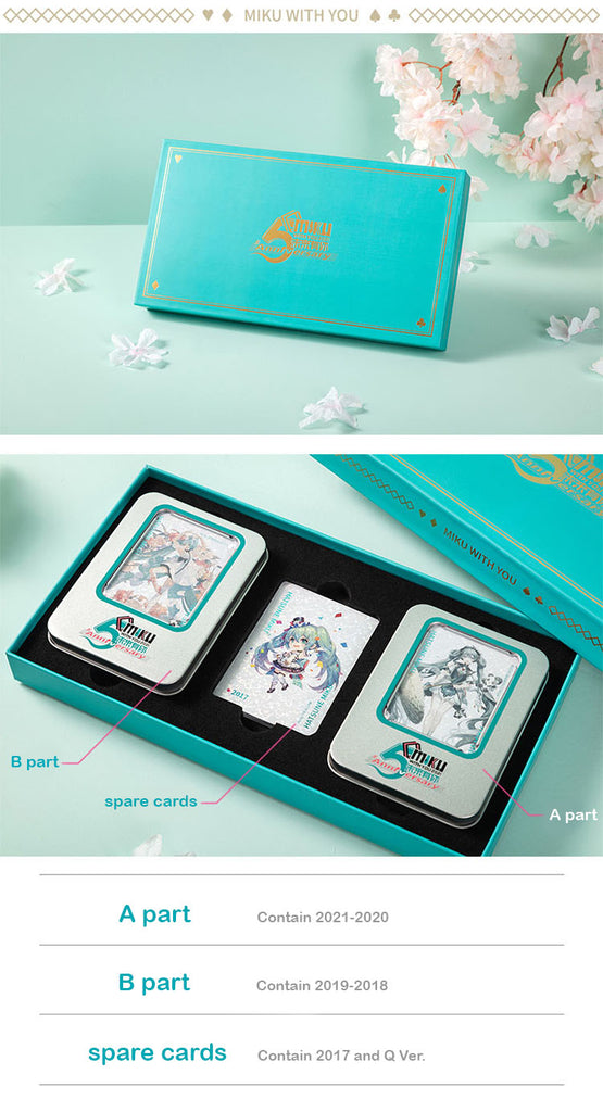 Nekotwo Hatsune Miku - Hatsune Miku Five Years Anniversary Poker Card Moeyu