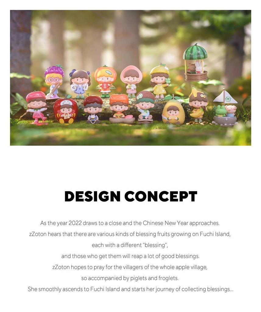 Nekotwo Finding Unicorn - zZoton(Zhuodawang) Blessing For Fruits Series Blind Box Finding Unicorn