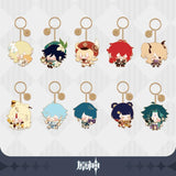 Nekotwo Genshin Impact - Character Chibi Collection Metal Keychain