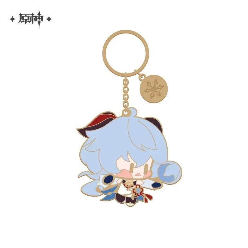 Nekotwo Genshin Impact - Character Chibi Collection Metal Keychain