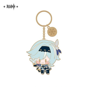 Nekotwo Genshin Impact - Character Chibi Collection Metal Keychain