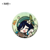 Nekotwo Genshin Impact - Chibi Character Badge