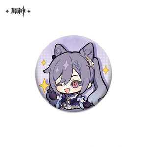 Nekotwo Genshin Impact - Chibi Character Badge