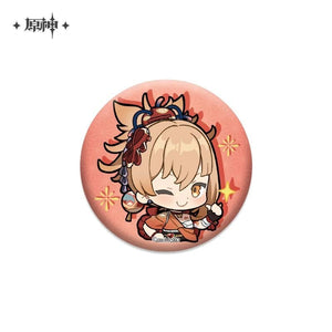 Nekotwo Genshin Impact - Chibi Character Badge