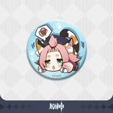 Nekotwo Genshin Impact - Chibi Character Badge