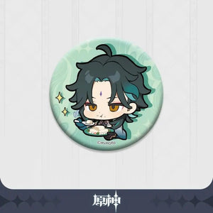 Nekotwo Genshin Impact - Chibi Character Badge
