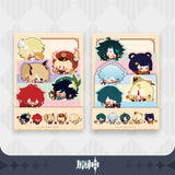Nekotwo Genshin Impact - Chibi Character Sticky Notepad
