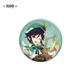 Nekotwo Genshin Impact - Laser Shiny Character Badge