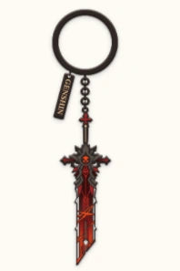 Nekotwo Genshin Impact - Weapon Metal Keychain
