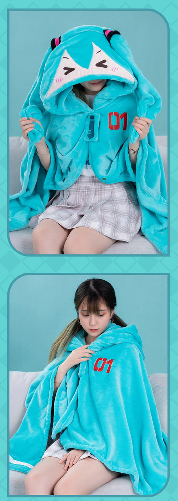 Nekotwo Hatsune Miku - Hatsune Miku Air Conditioning Blanket Moeyu