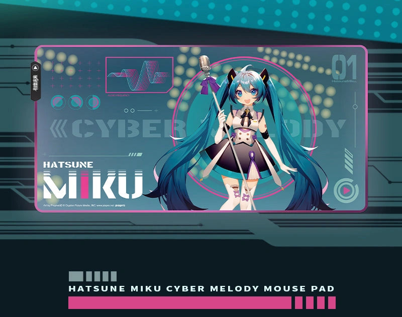 Nekotwo Hatsune Miku - Hatsune Miku Cyber Melody Mouse Pad Moeyu