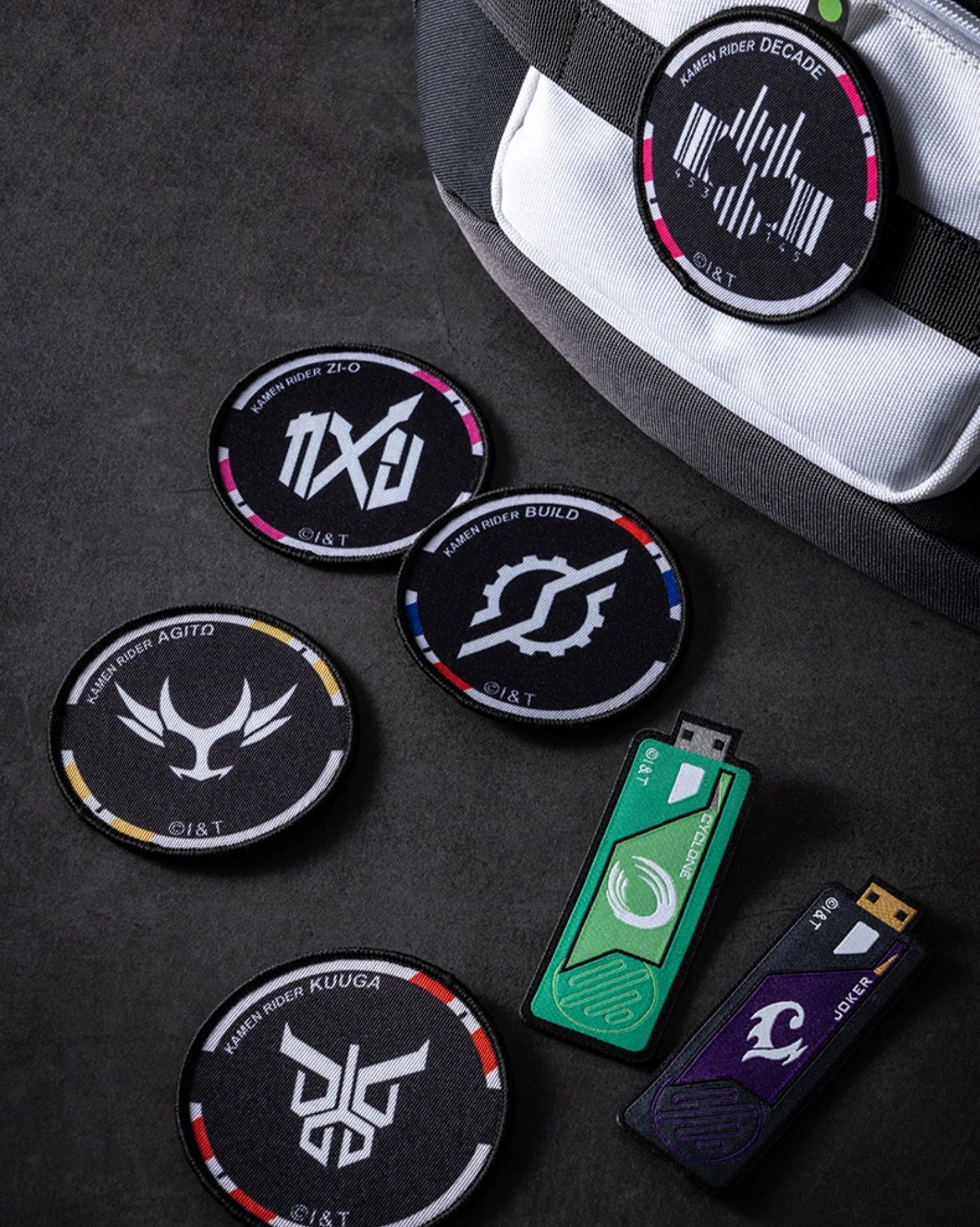 Kamen Rider - Kamen Rider LOGO Velcro Patch Moeyu - Nekotwo