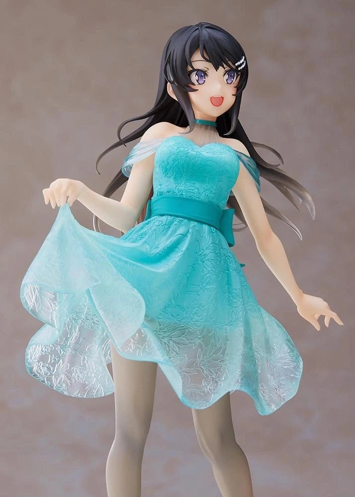 Nekotwo Rascal Does Not Dream of a Dreaming Girl - Sakurajima Mai (Clear dress ver.) Prize Figure Taito