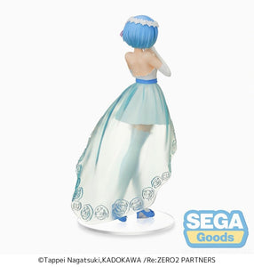 Nekotwo Re:Zero - Starting Life In Another World - Rem (Wedding Dress Ver.) SPM Prize Figure SEGA