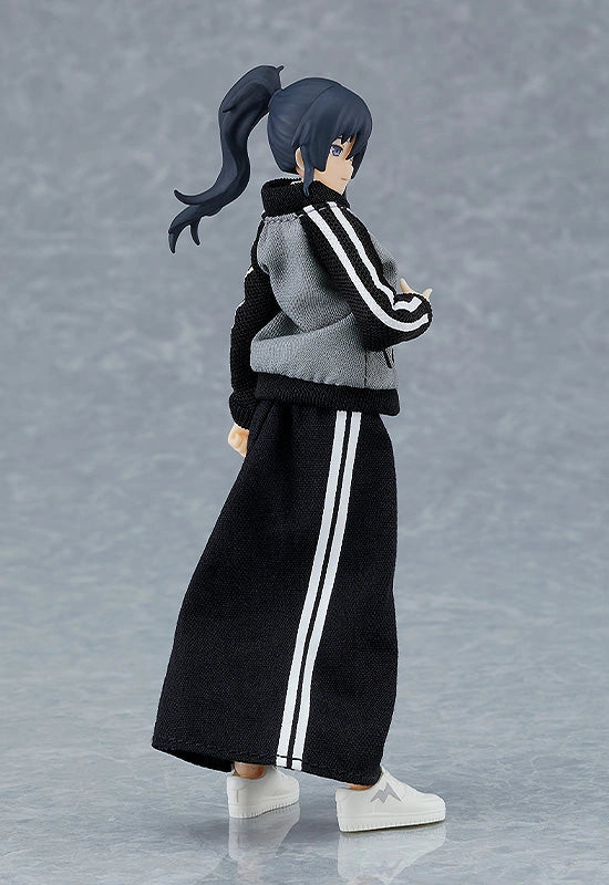 Nekotwo [Pre-order] Figma Styles - Makoto Figma Female Body with Tracksuit + Tracksuit Skirt Outfit Max Factory