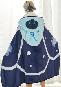 Nekotwo [Pre-order] Genshin Impact - Cryo Abyss Mage Air conditioning blanket with Hat miHoYo
