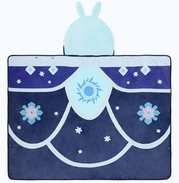 Nekotwo [Pre-order] Genshin Impact - Cryo Abyss Mage Air conditioning blanket with Hat miHoYo