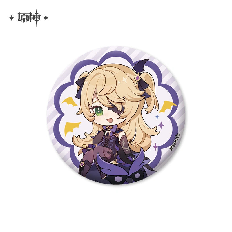 Nekotwo [Pre-order] Genshin Impact - IPSTAR Cafe Collab Chibi Character Badge miHoYo