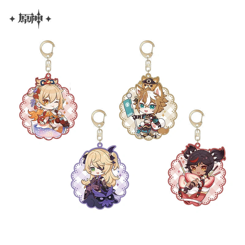 Nekotwo [Pre-order] Genshin Impact - IPSTAR Cafe Collab Chibi Character Keychain miHoYo