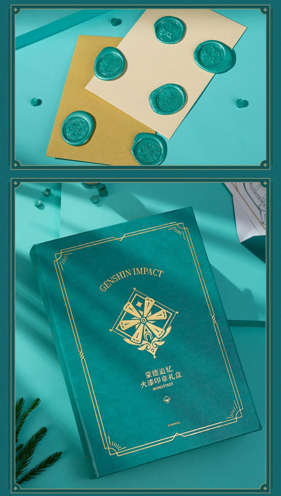 Nekotwo [Pre-order] Genshin Impact - Mondstadt Wax Seal Stamp Gift Box miHoYo