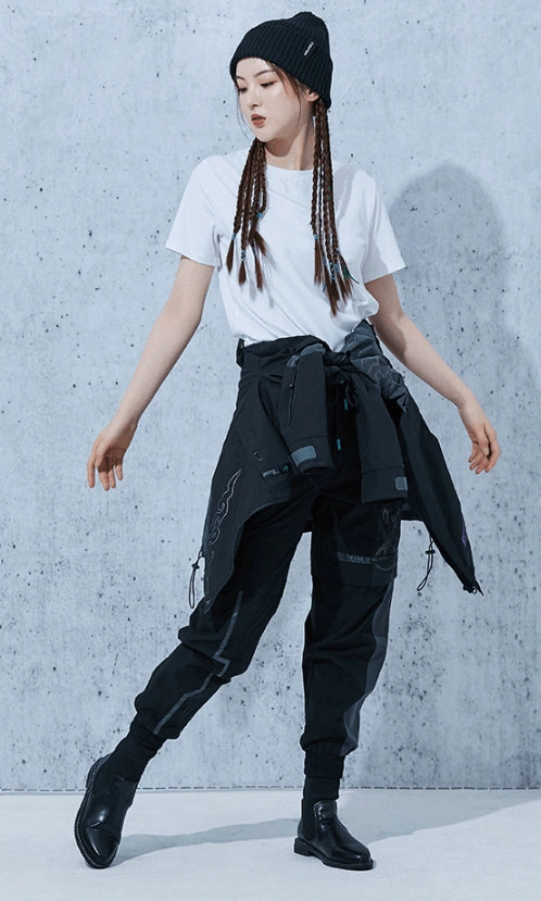 Nekotwo [Pre-order] Genshin Impact - Themes of Xiao designed pants Black miHoYo