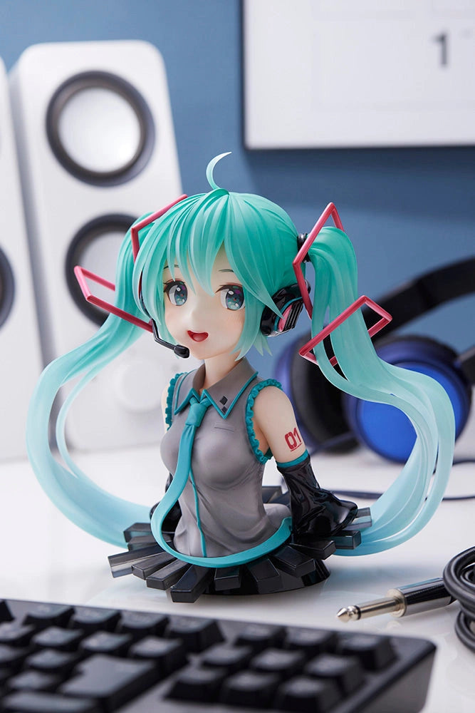 Nekotwo [Pre-order] Hatsune Miku - Hatsune Miku Bust-Up Figure 39(Miku)'s Day Anniversary Ver. Prize Figure Taito