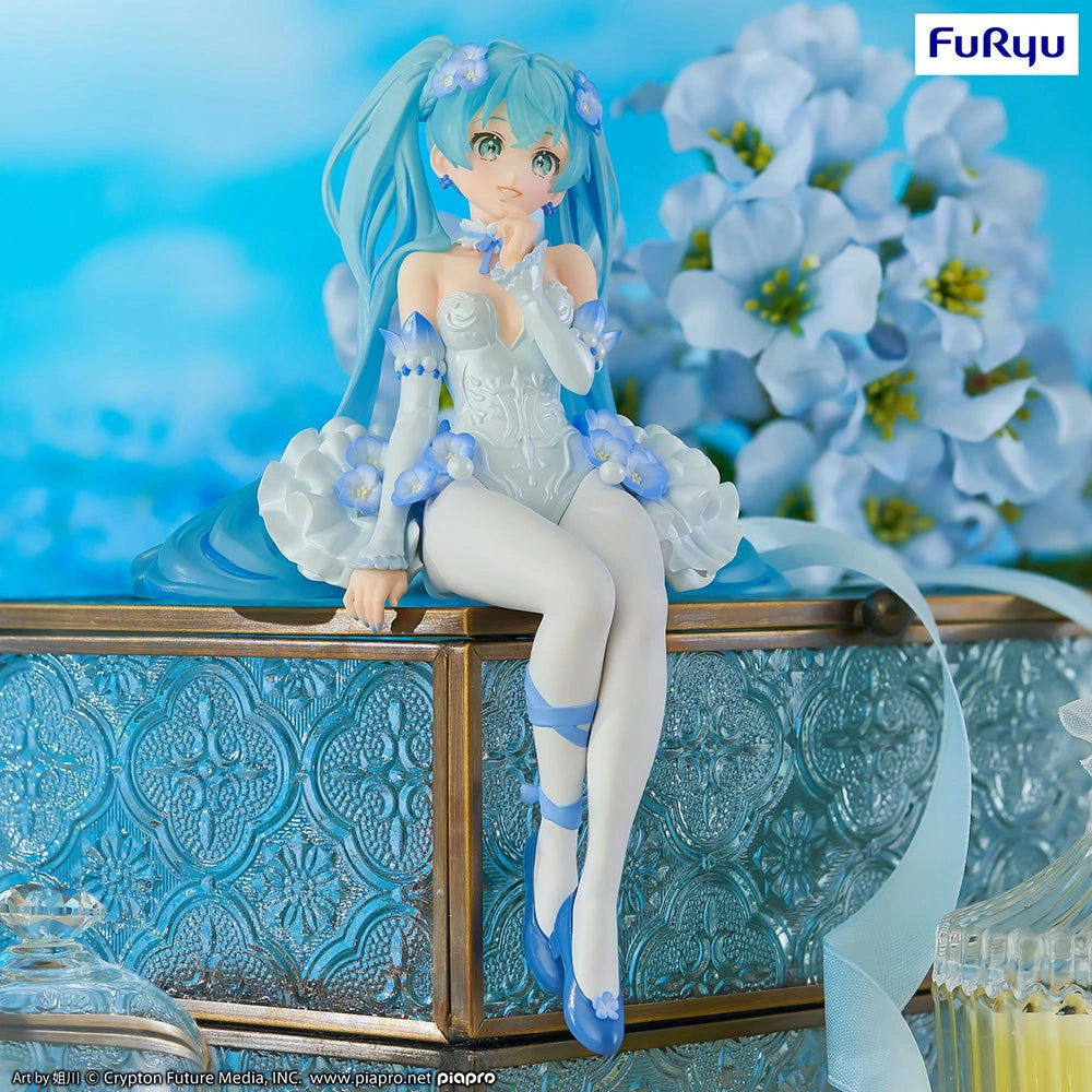 Nekotwo [Pre-order] Hatsune Miku - Hatsune Miku(Flower Fairy Nemophila Ver. re-run) Noodle Stopper Prize Figure FuRyu Corporation