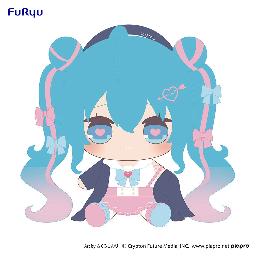 Nekotwo [Pre-order] Hatsune Miku - Hatsune Miku(Love Sailor Ver.) KYURUMARU BIG Plush Toy FuRyu Corporation