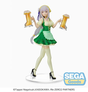 Nekotwo [Pre-order] Re:Zero - Emilia (Oktoberfest Ver) Prize Figure SEGA