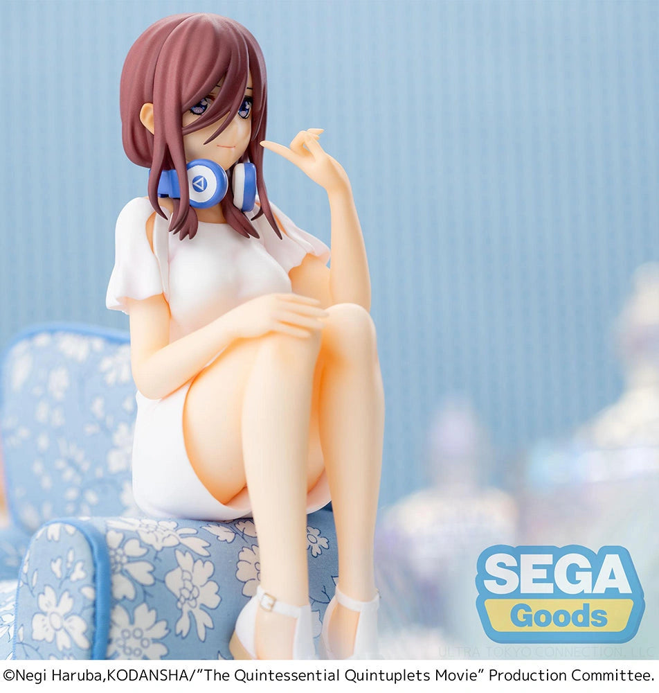 Nekotwo [Pre-order] The Quintessential Quintuplets Movie - Miku Nakano PM Perching Prize Figure SEGA